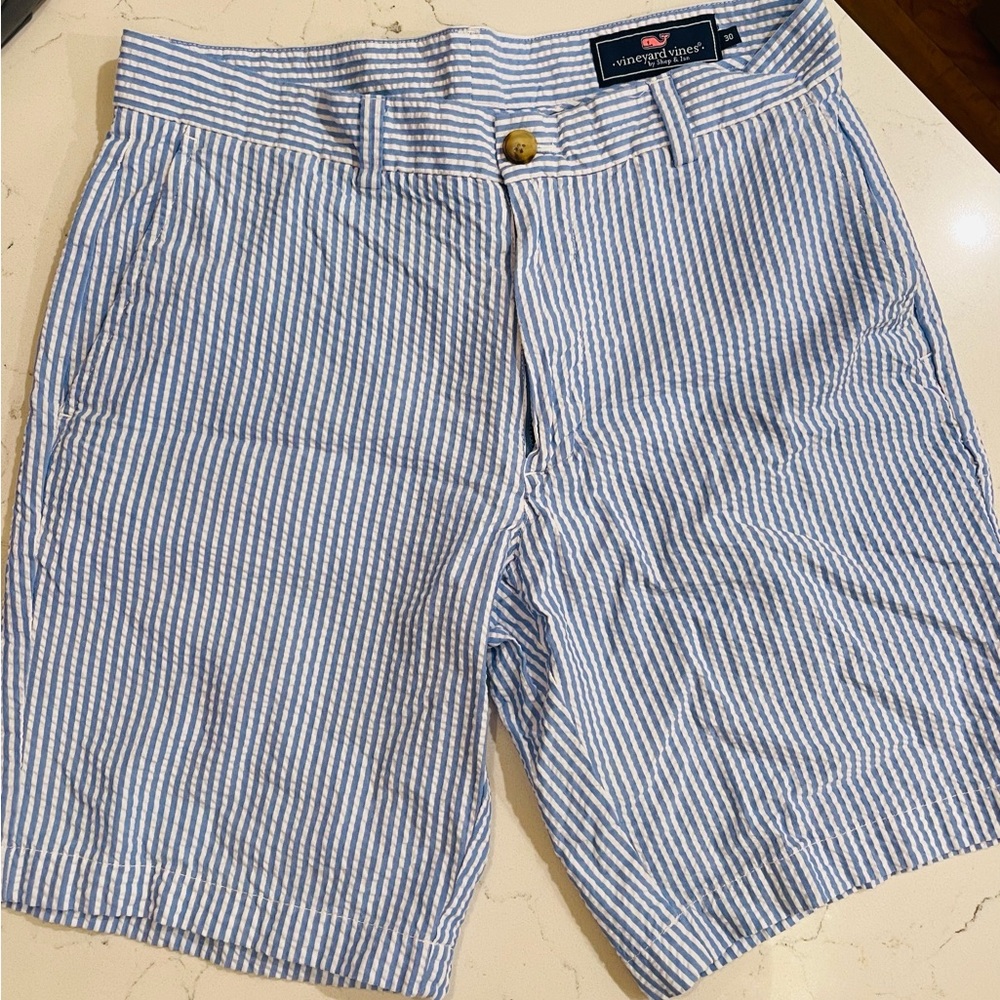 Vineyard Vines Mens Seersucker Shorts
